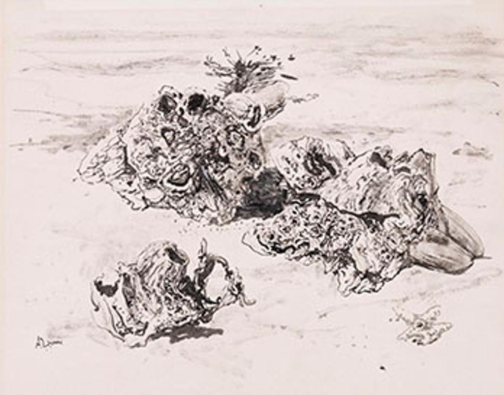 Arthur Lismer (1885-1969) - Beach Scene
