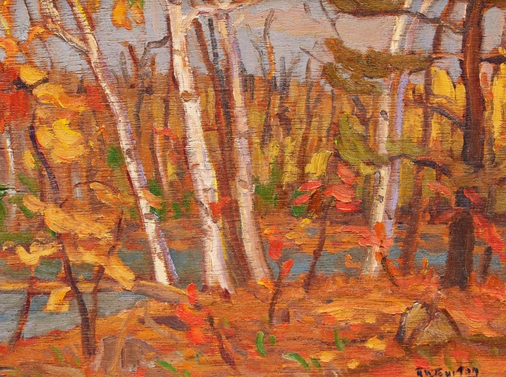 Ralph Wallace Burton (1905-1983) - At the Head of Bennett Lake, Ont., Perth District