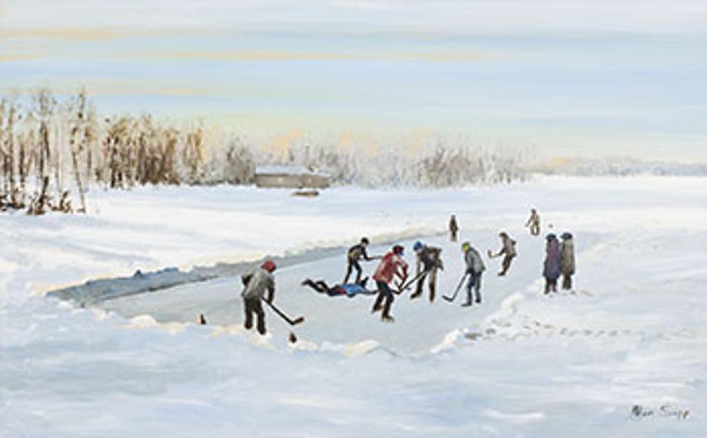 Allen Fredrick Sapp (1929-2015) - Some Kids Don't Have Skates