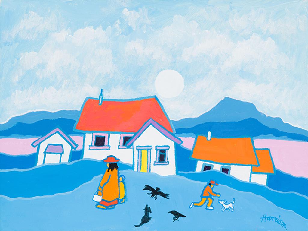 Ted Harrison (1926-2015) - Raven Play