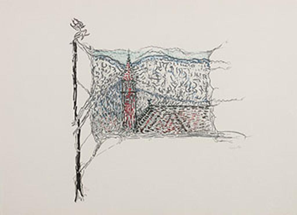 Jean-Paul Riopelle (1923-2002) - Le clocher