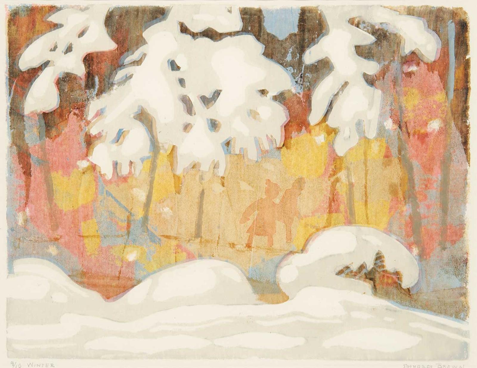Annora Brown (1899-1987) - Winter #9/10