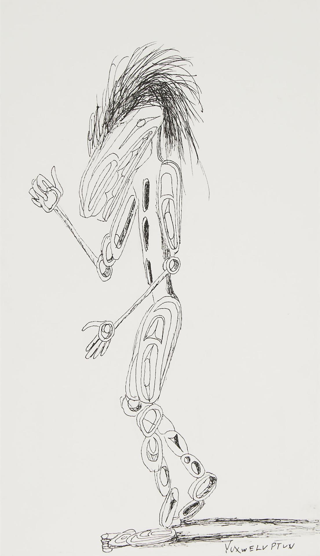 Lawrence Paul Yuxweluptun (1957) - Walking Spirit