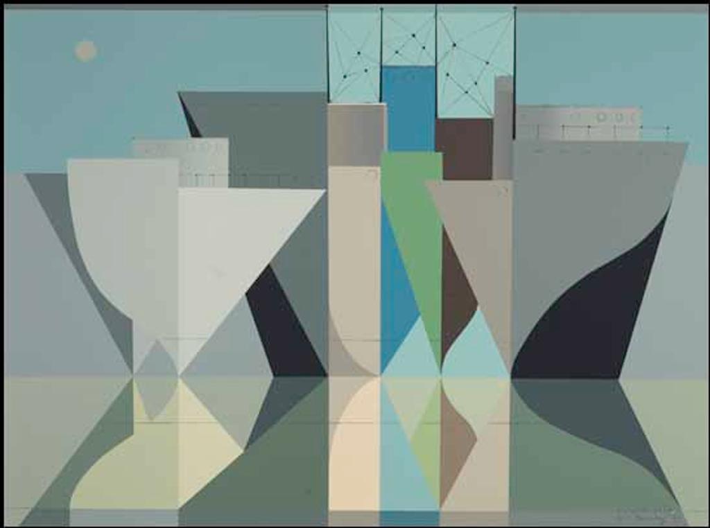 Bertram Charles (B.C.) Binning (1909-1976) - Ships in Classical Calm