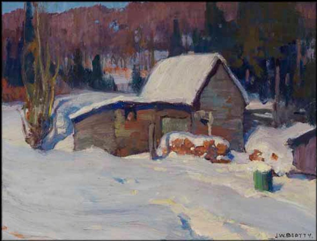 John William (J.W.) Beatty (1869-1941) - Barns, Burks Falls