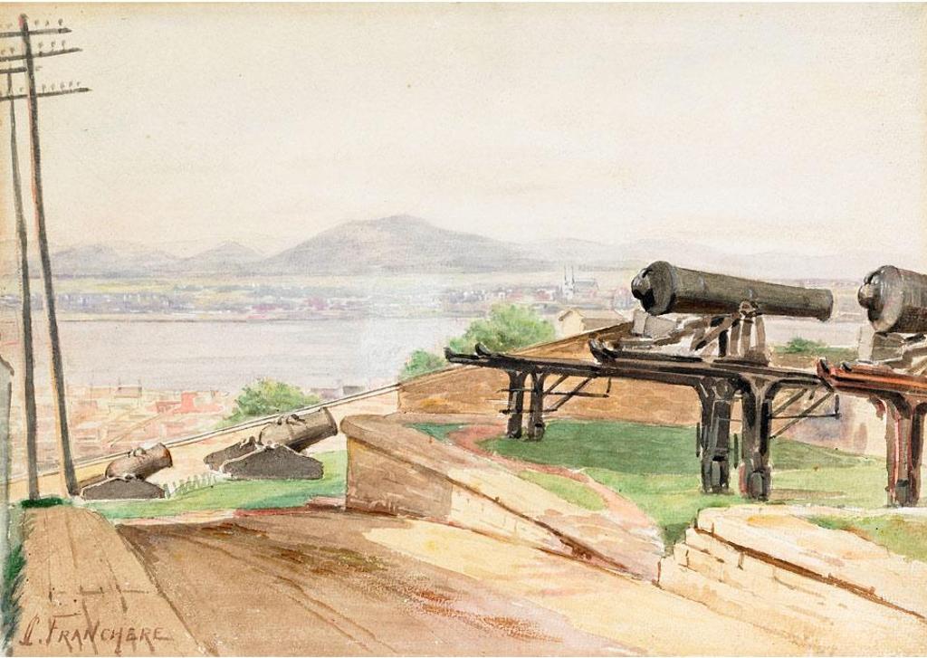 Joseph Charles Franchere (1866-1921) - View From The Fortress