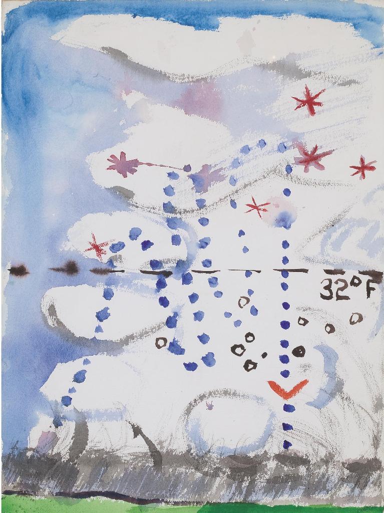 William Paterson Ewen (1925-2002) - Hail Storm