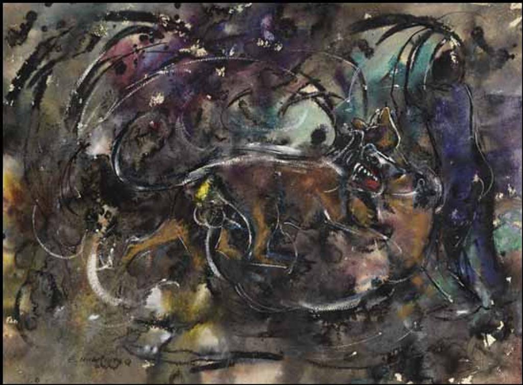 Ephraim Mojalefa Ngatane (1938-1971) - Fighting Dogs