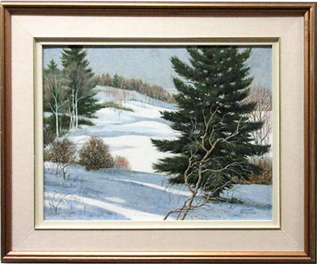 A. Edward Furness (1911-2005) - Our Bay In Winter - L. Muskoka