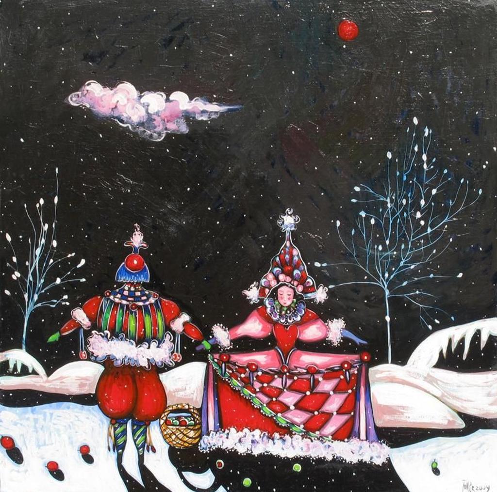 Toller Cranston (1949-2015) - Winter Minuet; 2009