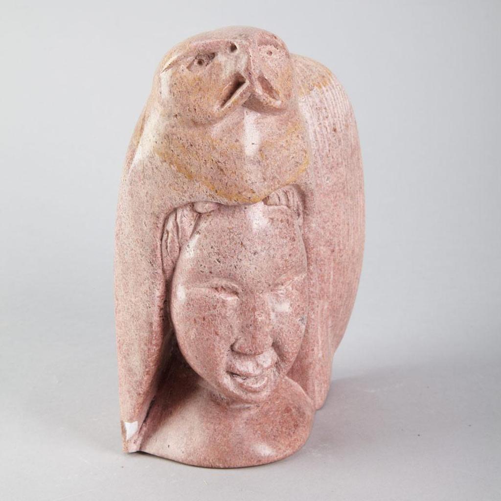 Kiawak (Kiugak) Ashoona (1933-2014) - Two Heads