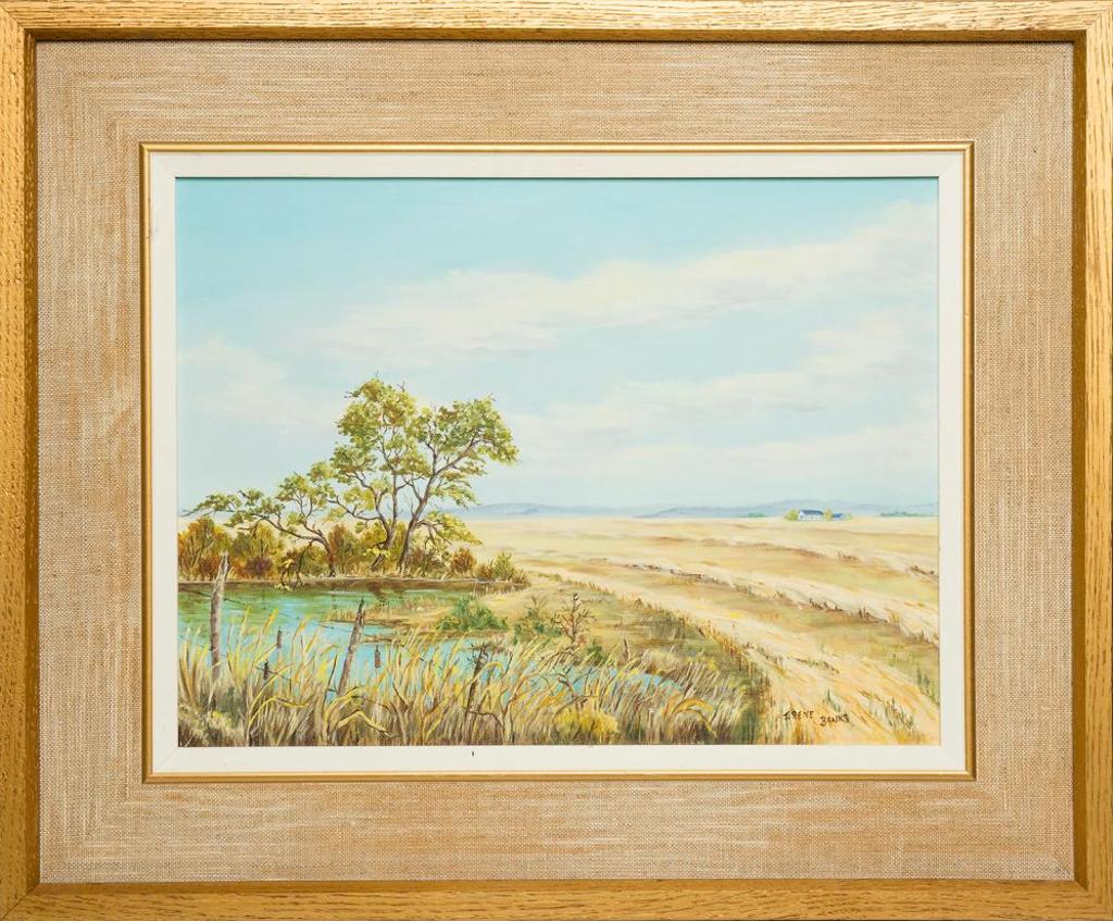 Irene Banks - Untitled - Wheat Field Harvest