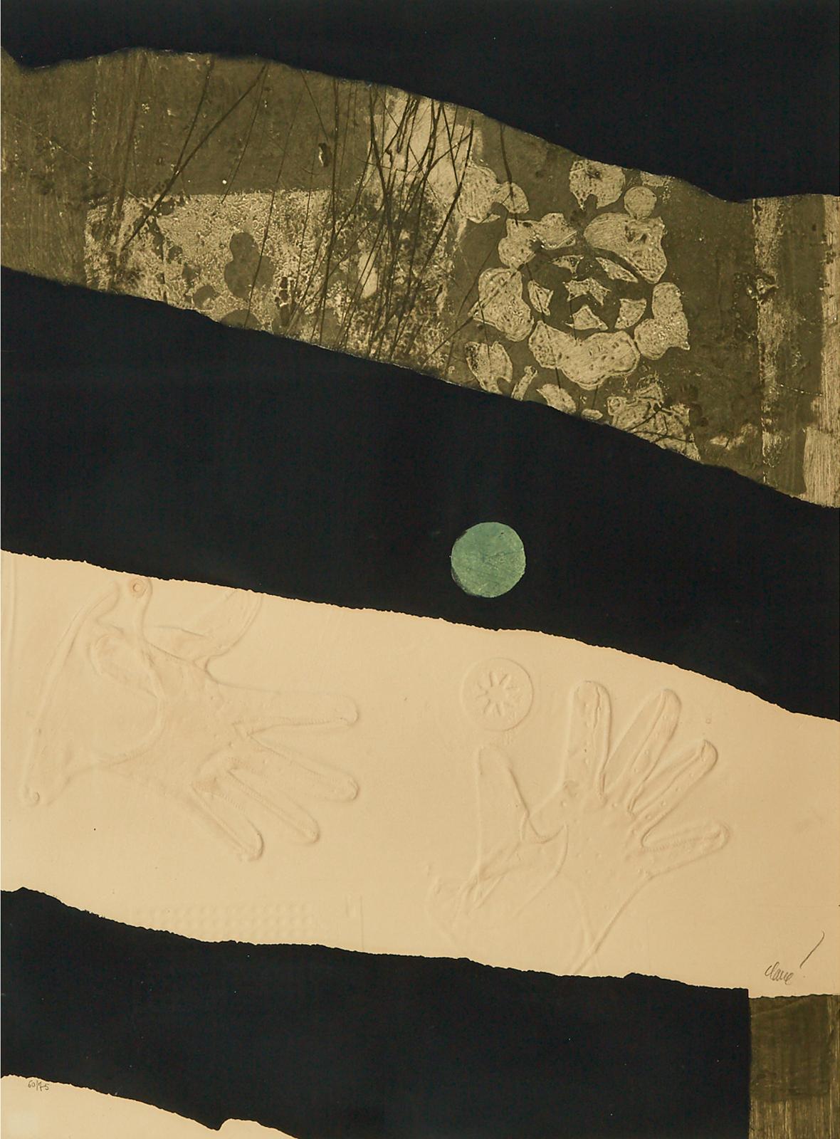 Antoni Clavé (1913-2005) - Point Vert, 1972  [passeron, 279]