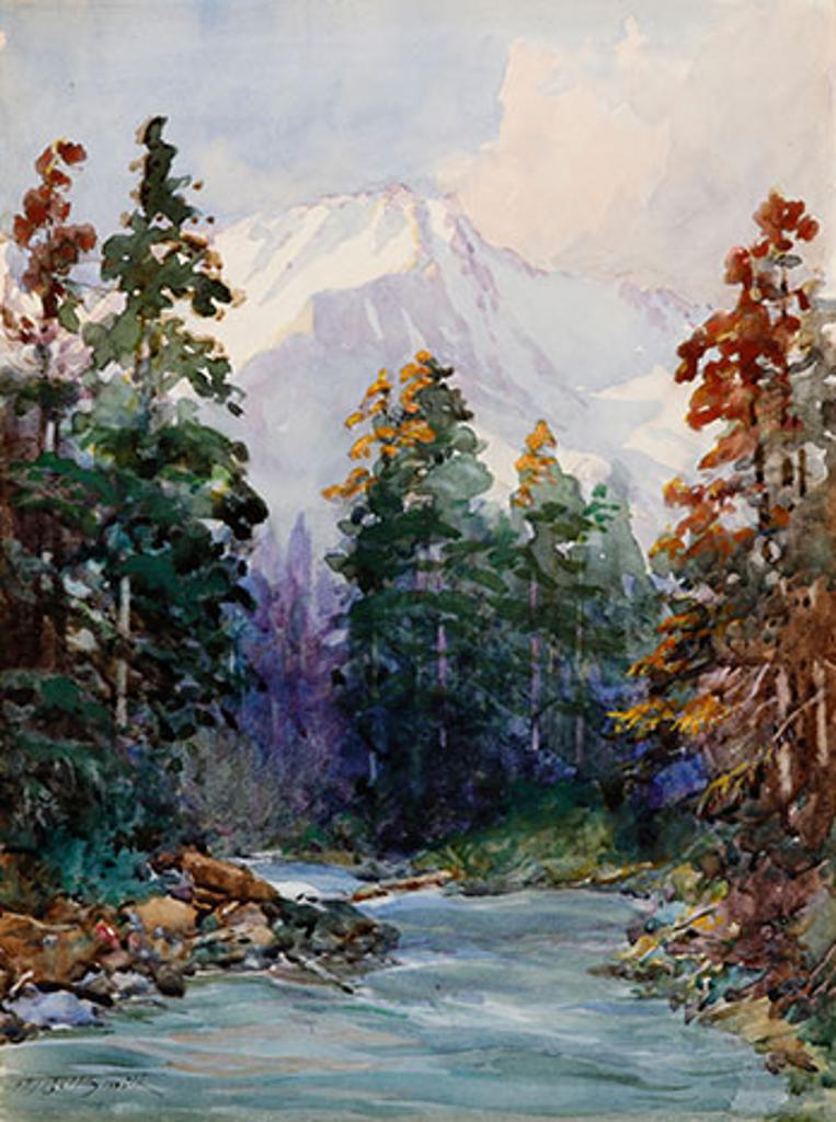 Frederic Martlett Bell-Smith (1846-1923) - Decline of Day, in the Selkirks