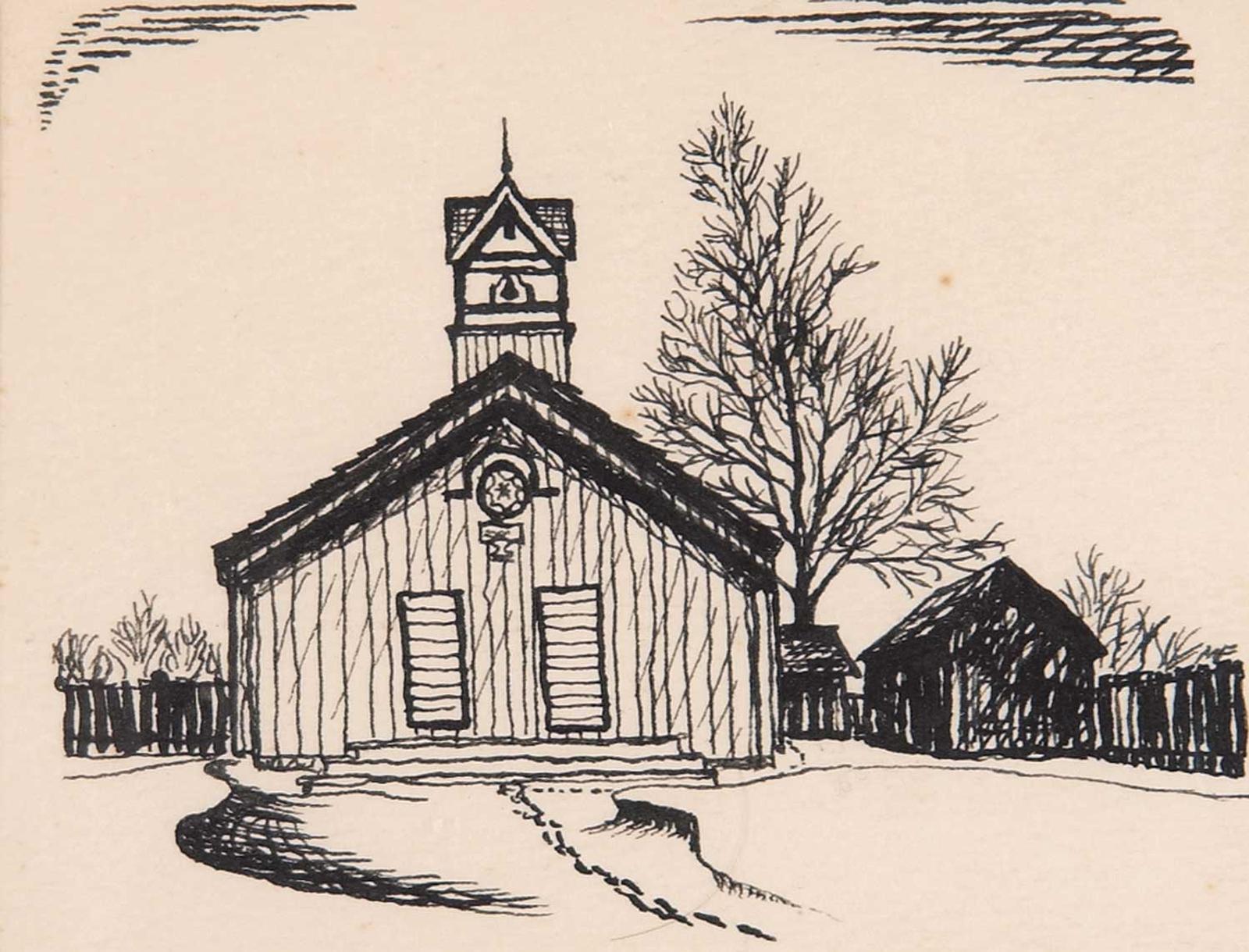 Michael Peter French (1951) - Untitled - The Church