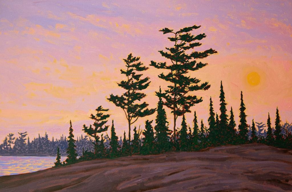 Philip Sybal (1949) - New Day on Georgian Bay