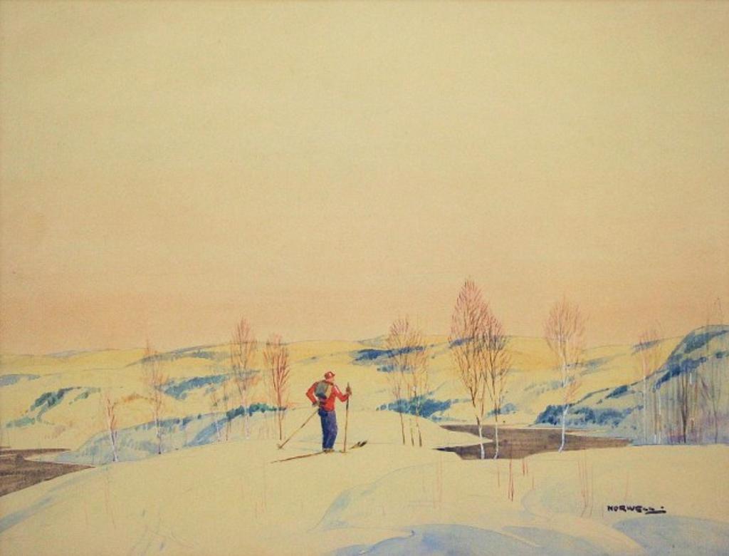 Graham Norble Norwell (1901-1967) - Gatineau Skier