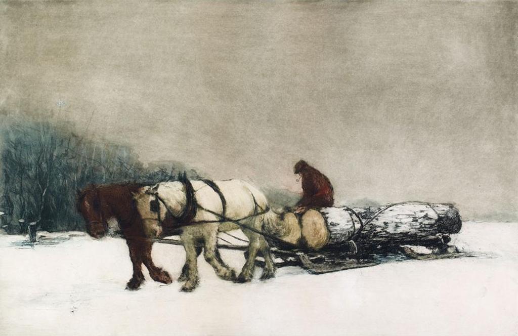 Frederick Simpson Coburn (1871-1960) - The Last Load