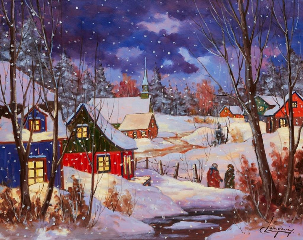 Claude Langevin (1942-2024) - Promenade au Clair de Lune