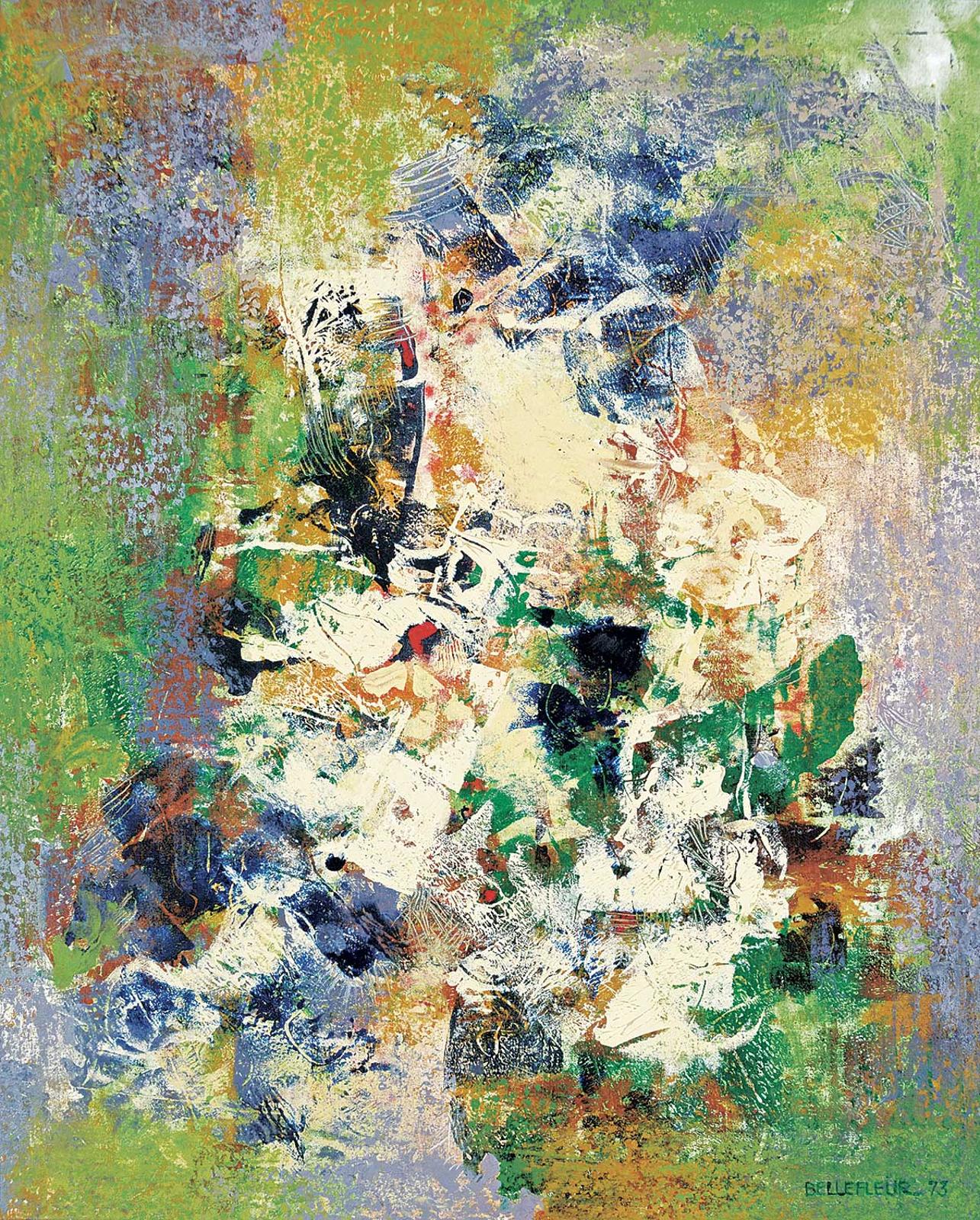 Léon Bellefleur (1910-2007) - Jardin