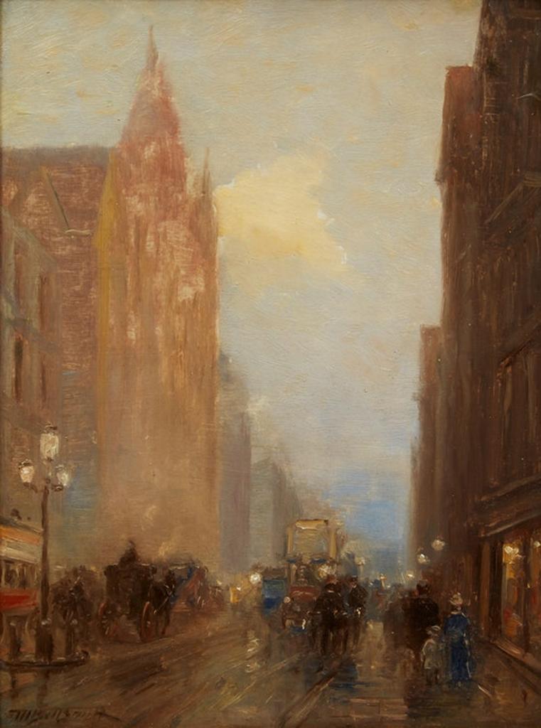 Frederic Martlett Bell-Smith (1846-1923) - European Street Scene