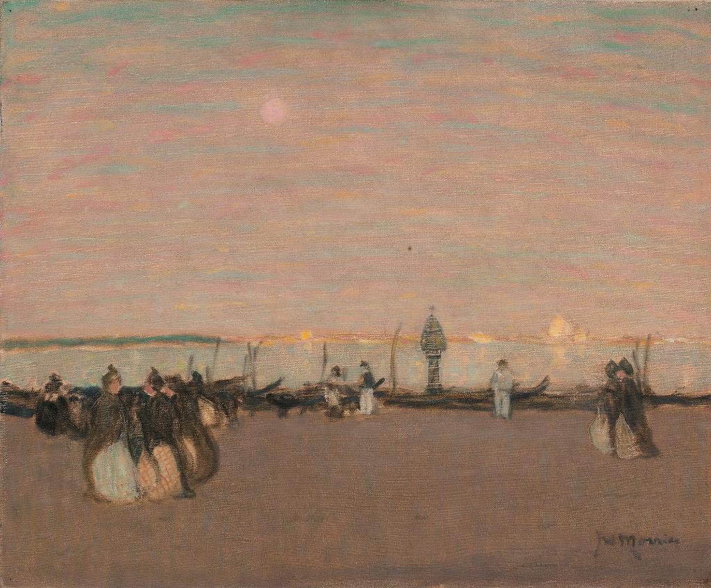 James Wilson Morrice (1865-1924) - Evening Stroll, Venice