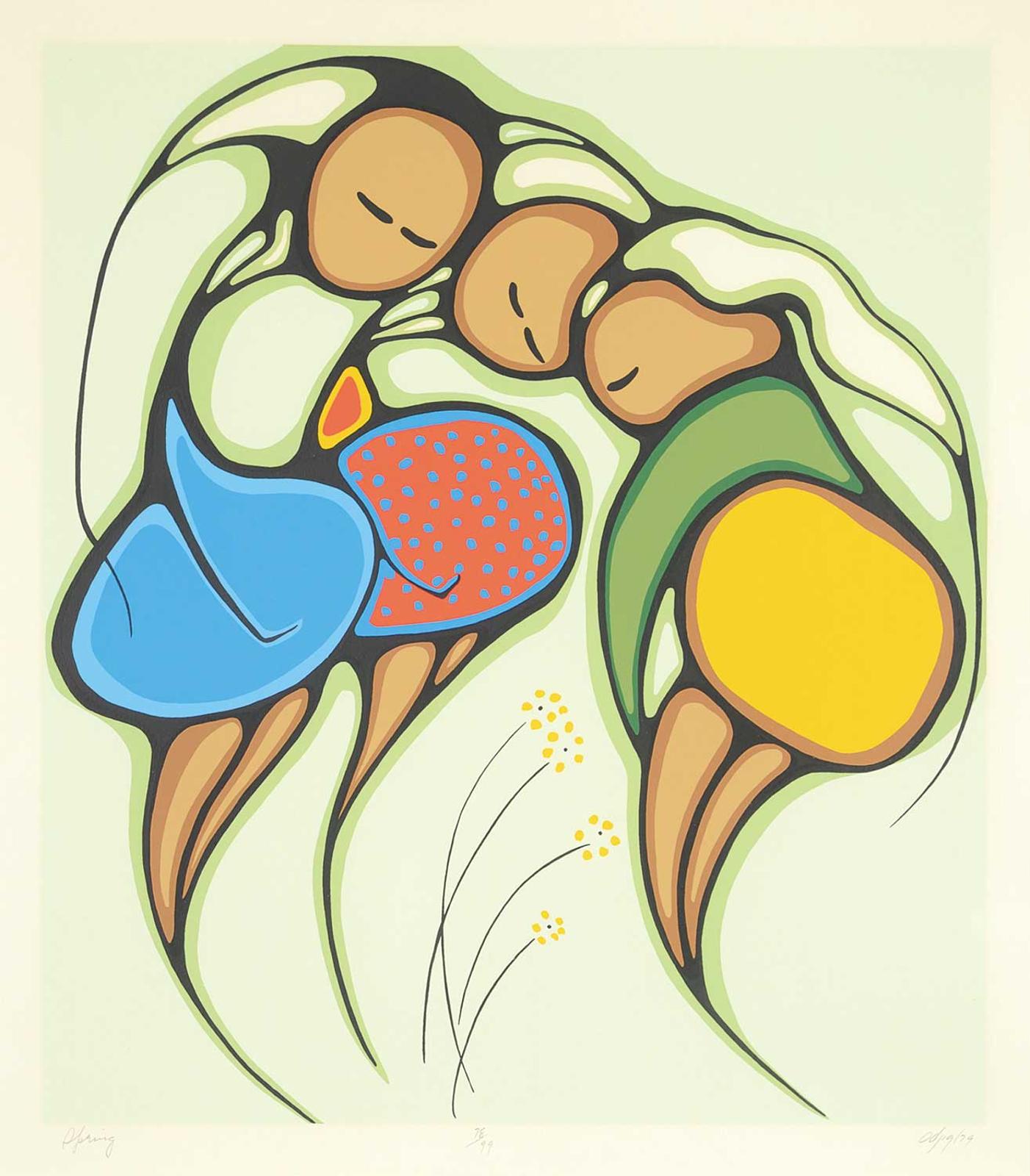 Daphne Odjig (1919-2016) - Spring #78/99
