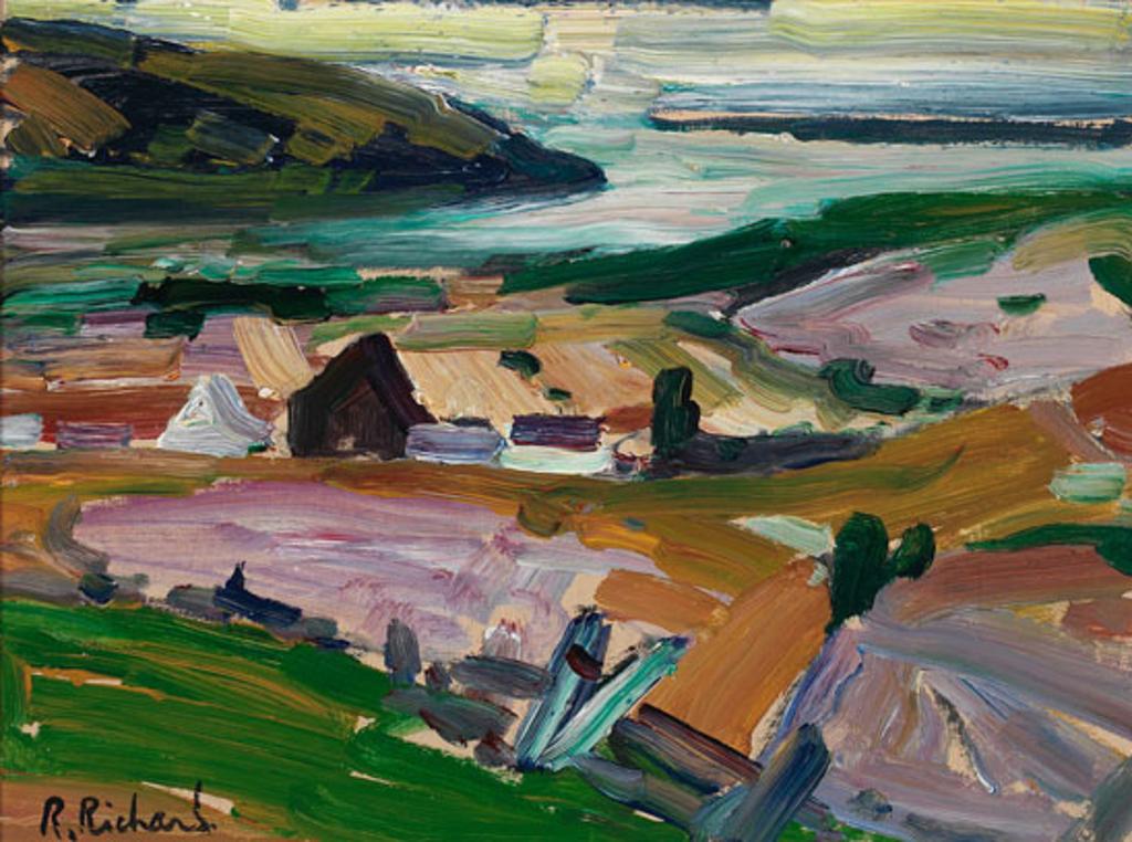 René Jean Richard (1895-1982) - Ferme en Charlevoix