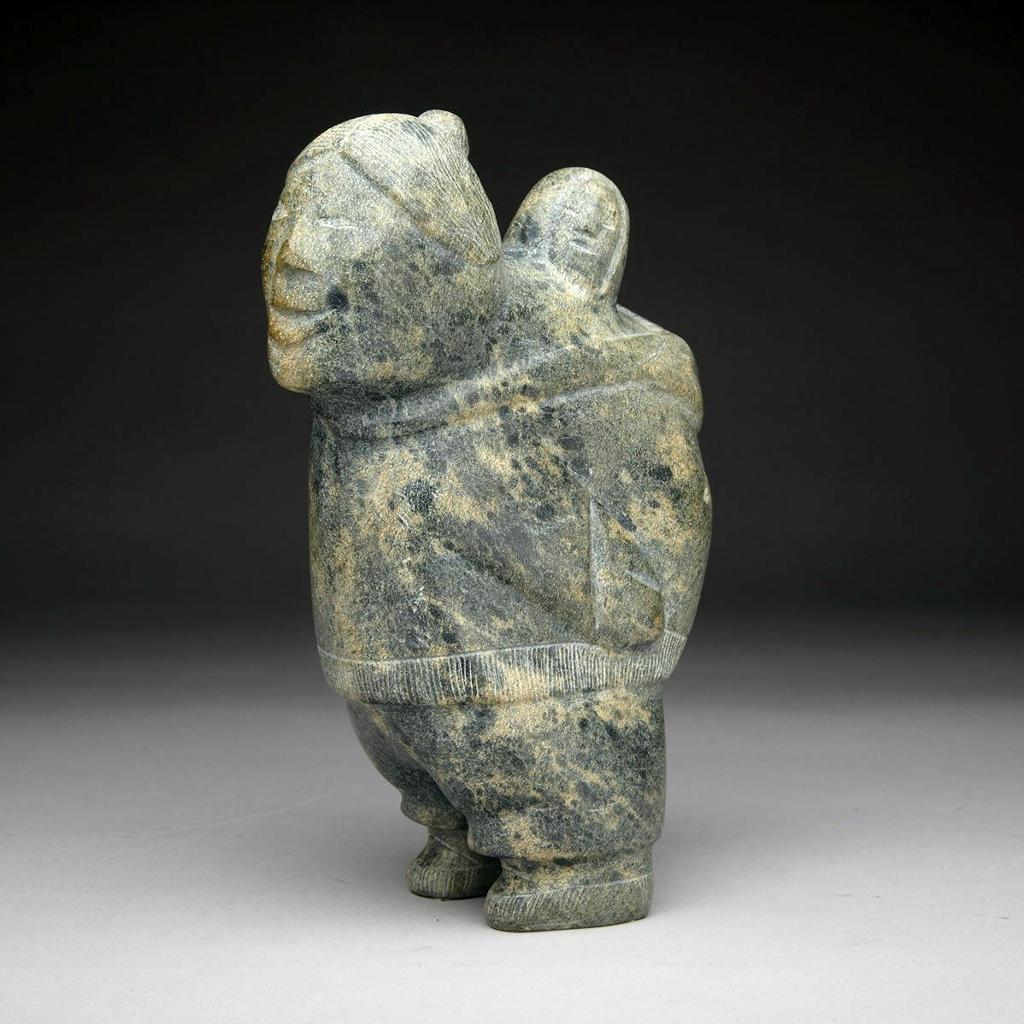 Leo Napayuk (1927) - Mother With Child In Amaut