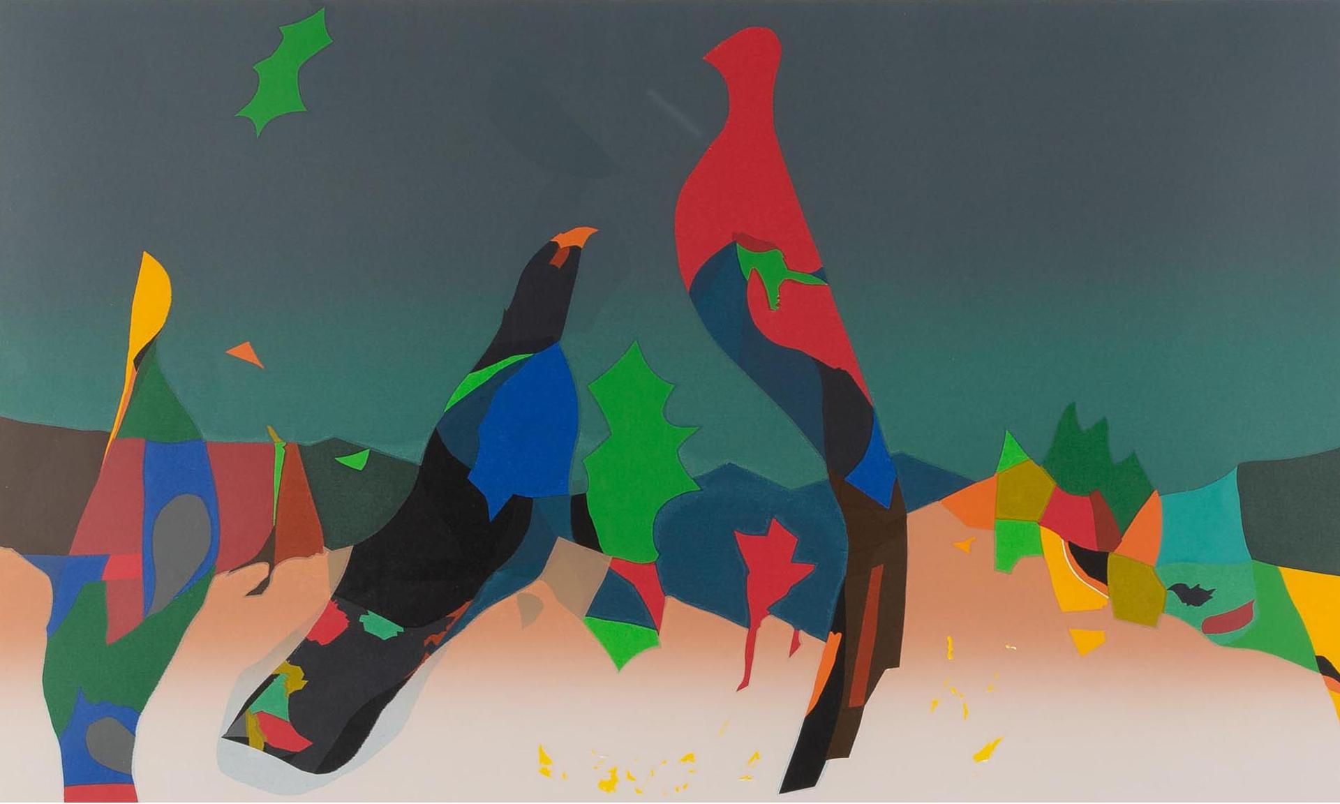 Jack Leaonard Shadbolt (1909-1998) - December Birds