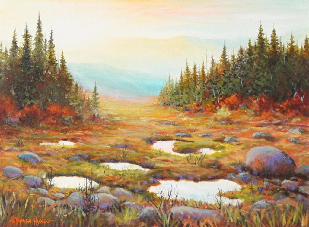 Stephen Hynes (1944) - Canyon Campground Area, Kananaskis