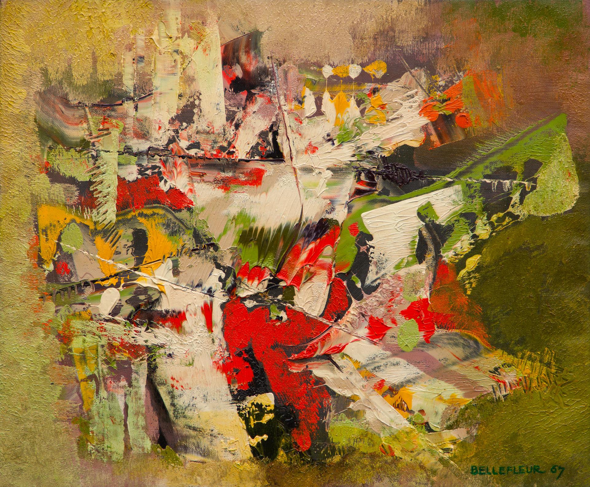 Léon Bellefleur (1910-2007) - Fleurs de mai, 1967