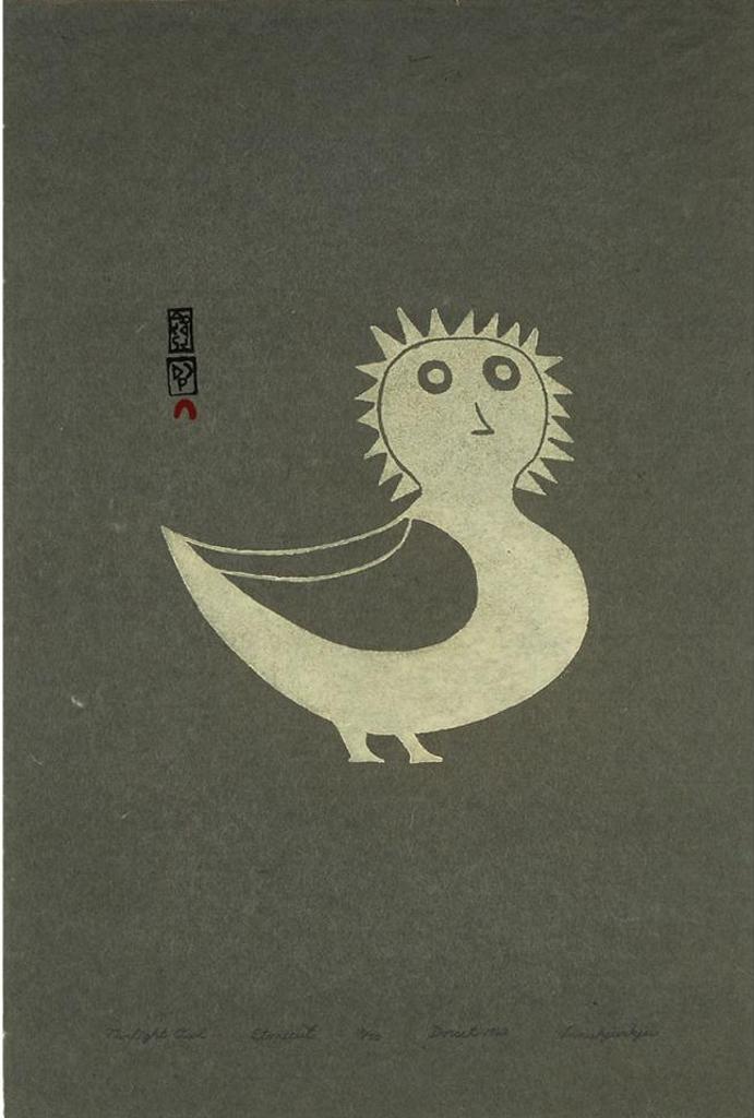 Innukjuakju Pudlat (1913-1972) - Twilight Owl