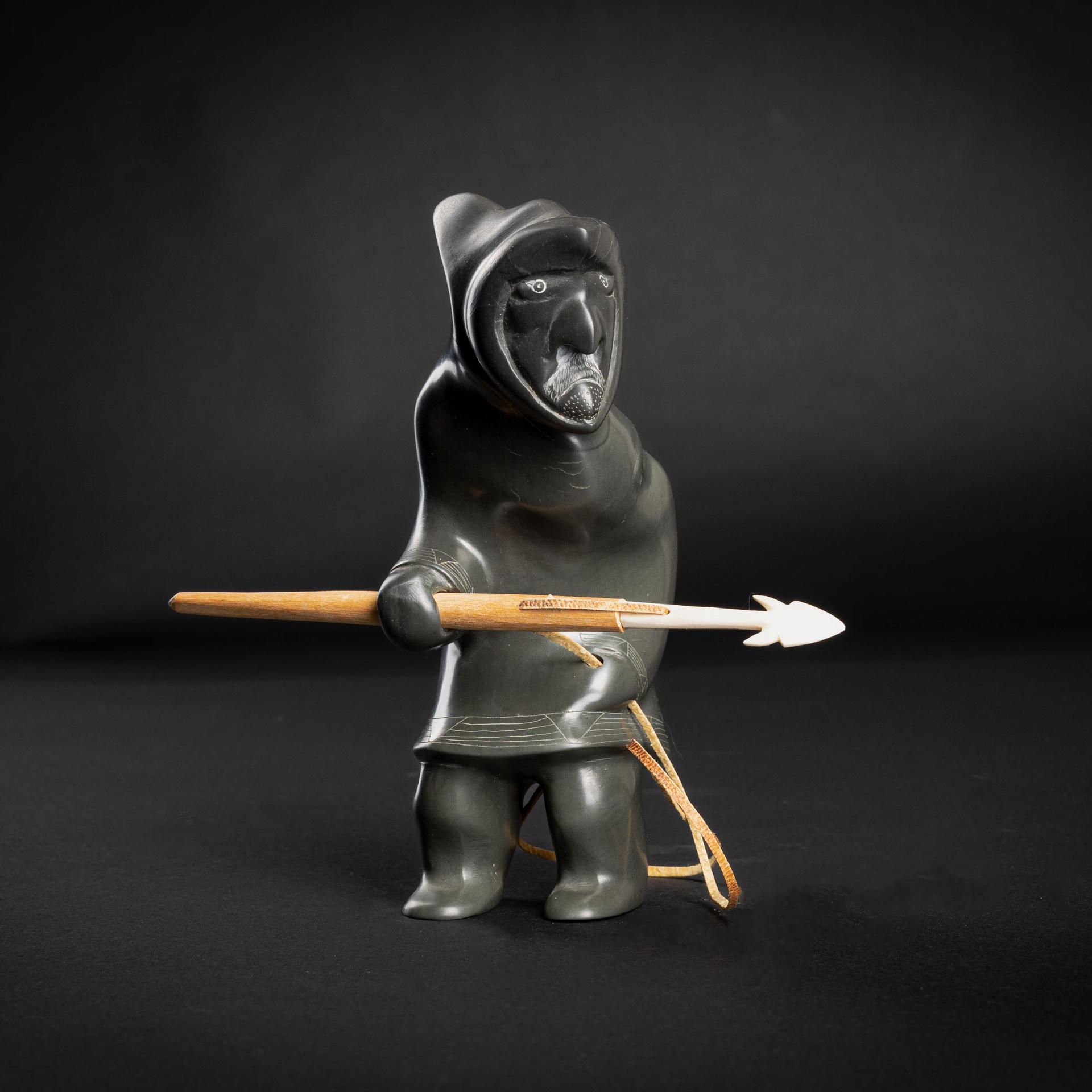 Davidee Kavik (1915) - Hunter With Harpoon