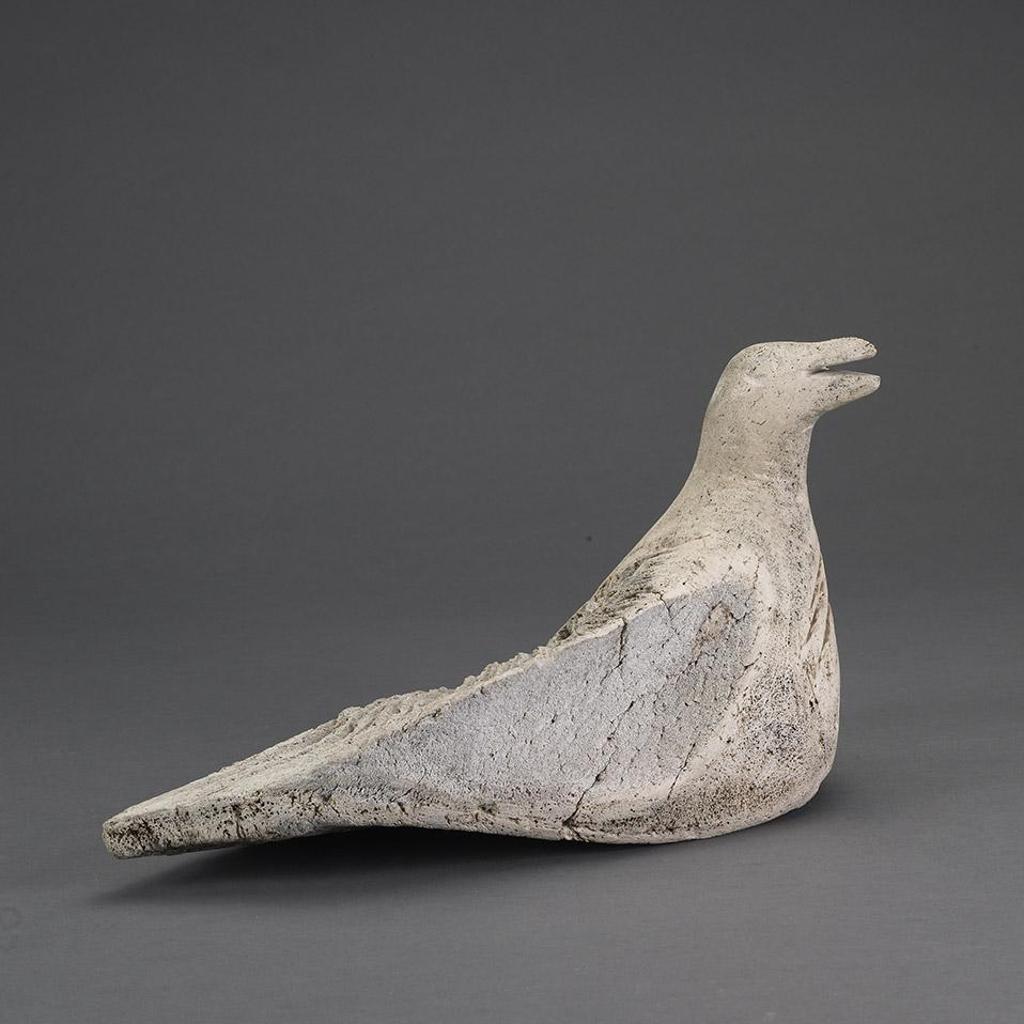 Karoo Ashevak (1940-1974) - Nesting Bird