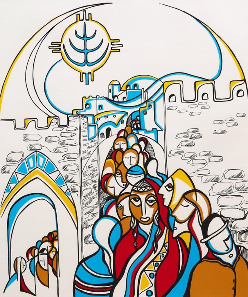 Daphne Odjig (1919-2016) - Jaffa Gate