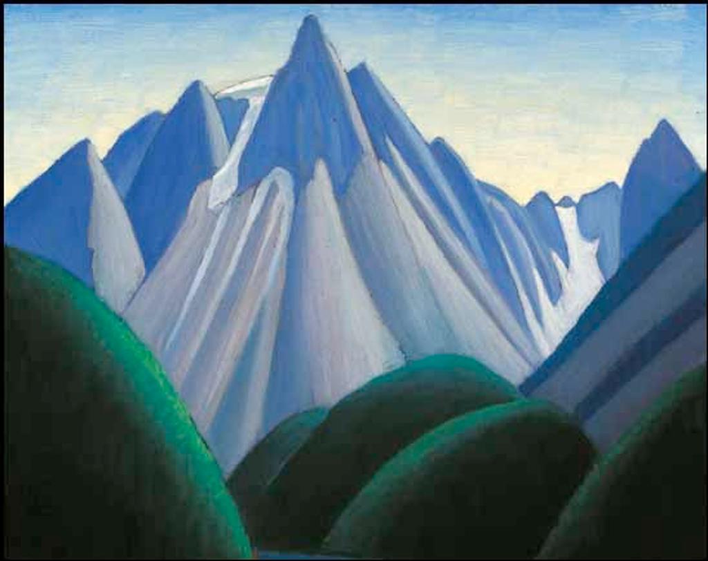 Lawren Stewart Harris (1885-1970) - Cathedral Mountain from Yoho Valley, Mountain Sketch LXXXVI
