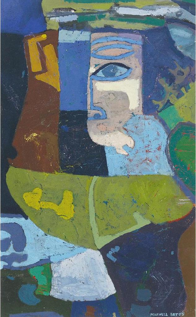Maxwell Bennett Bates (1906-1980) - Polynesian God