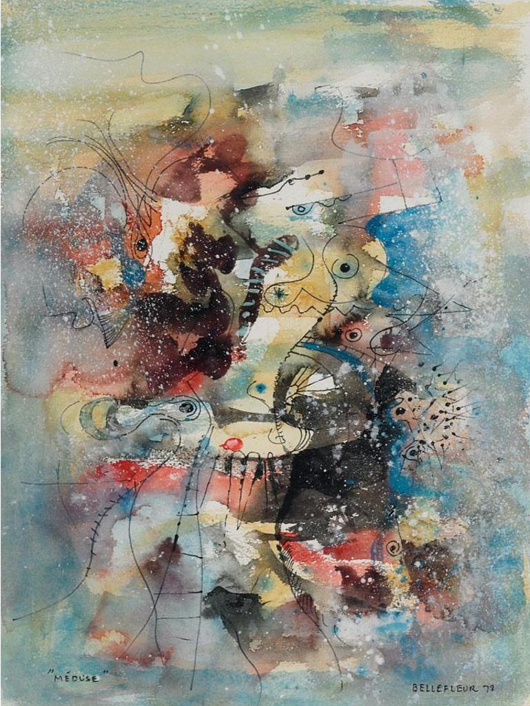 Léon Bellefleur (1910-2007) - Meduse