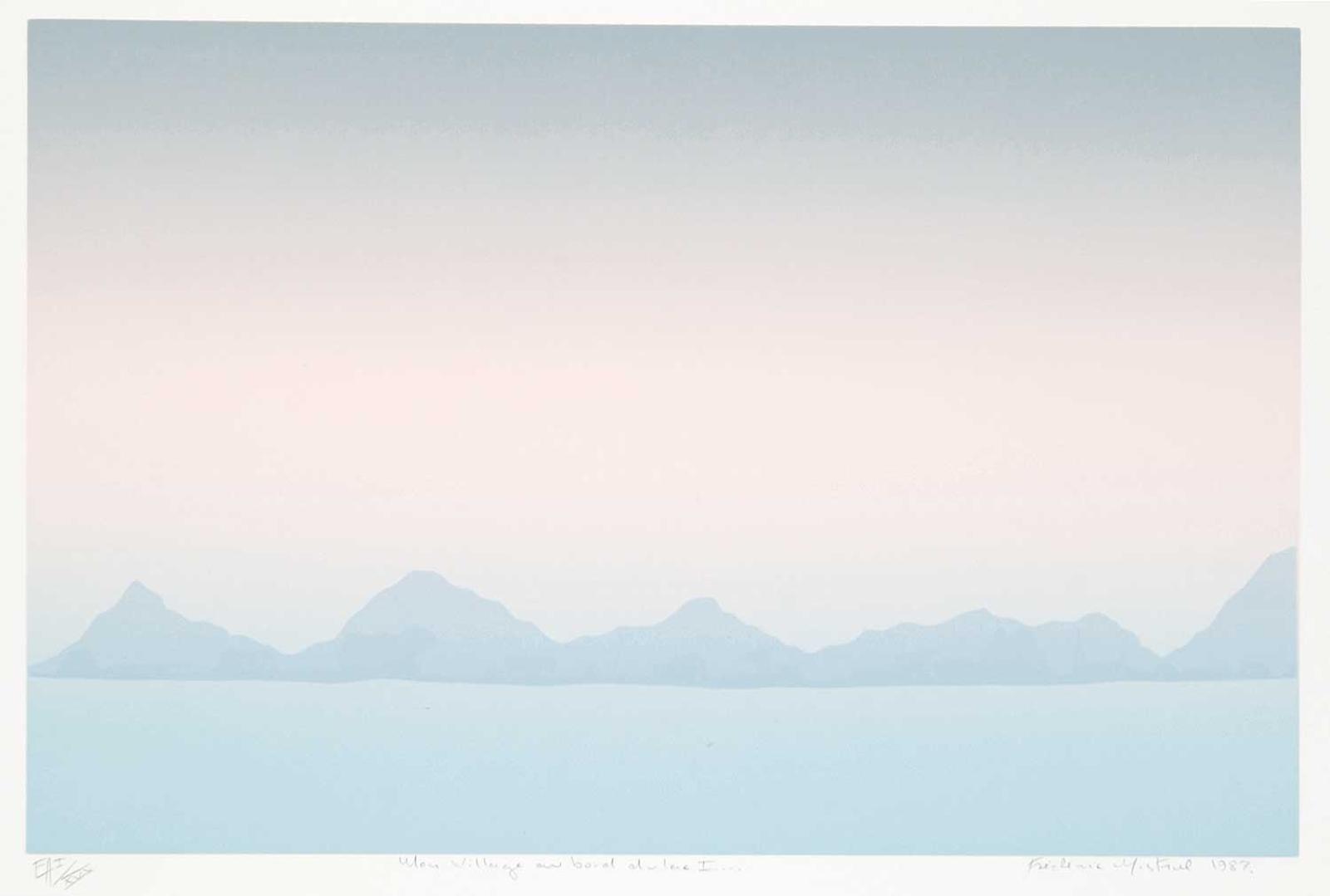 Frederic Mistral - Mon Village au Borde du Lac I #EA 1/XXX