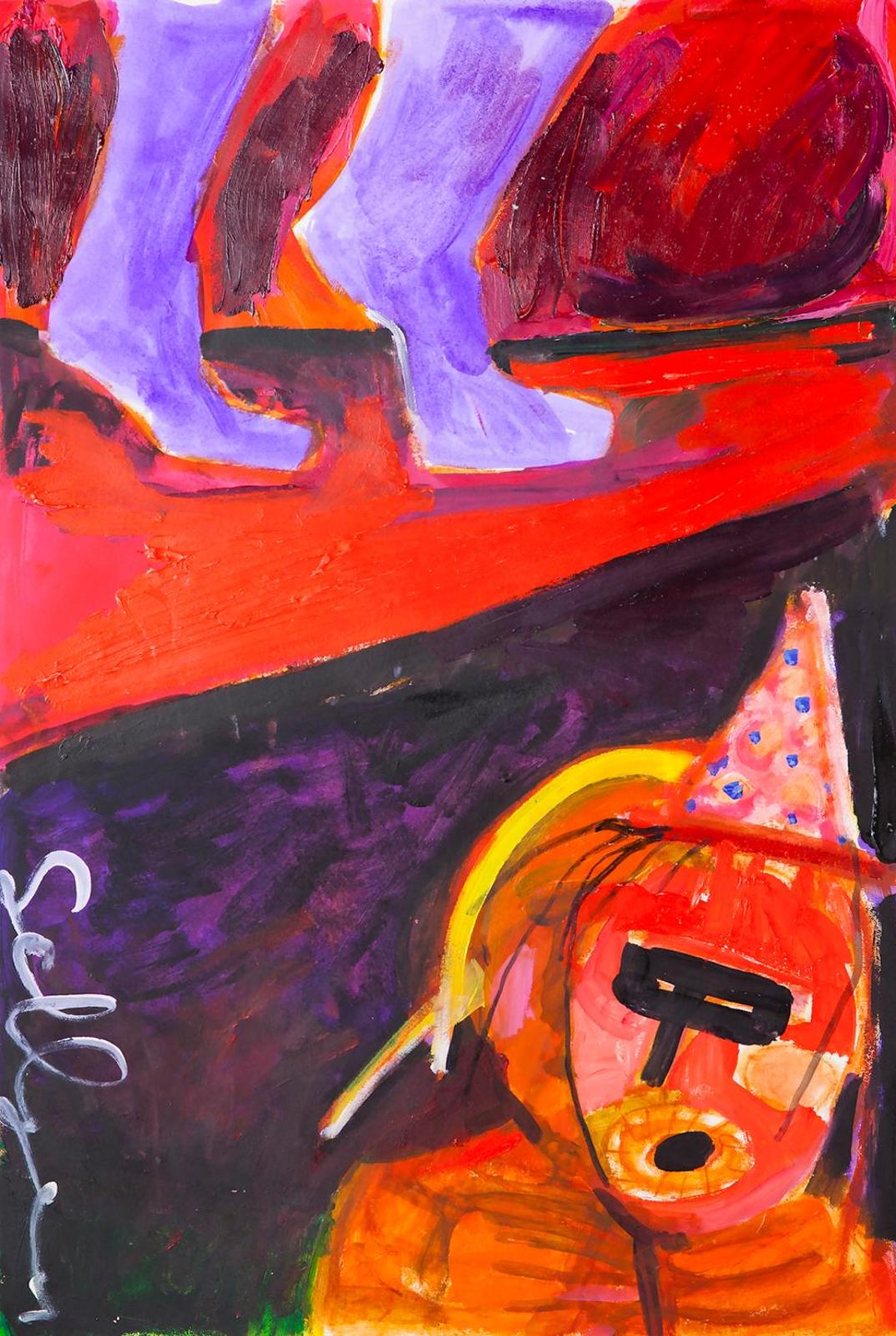 Soozi Schlanger (1953) - Mardi Gras Chase