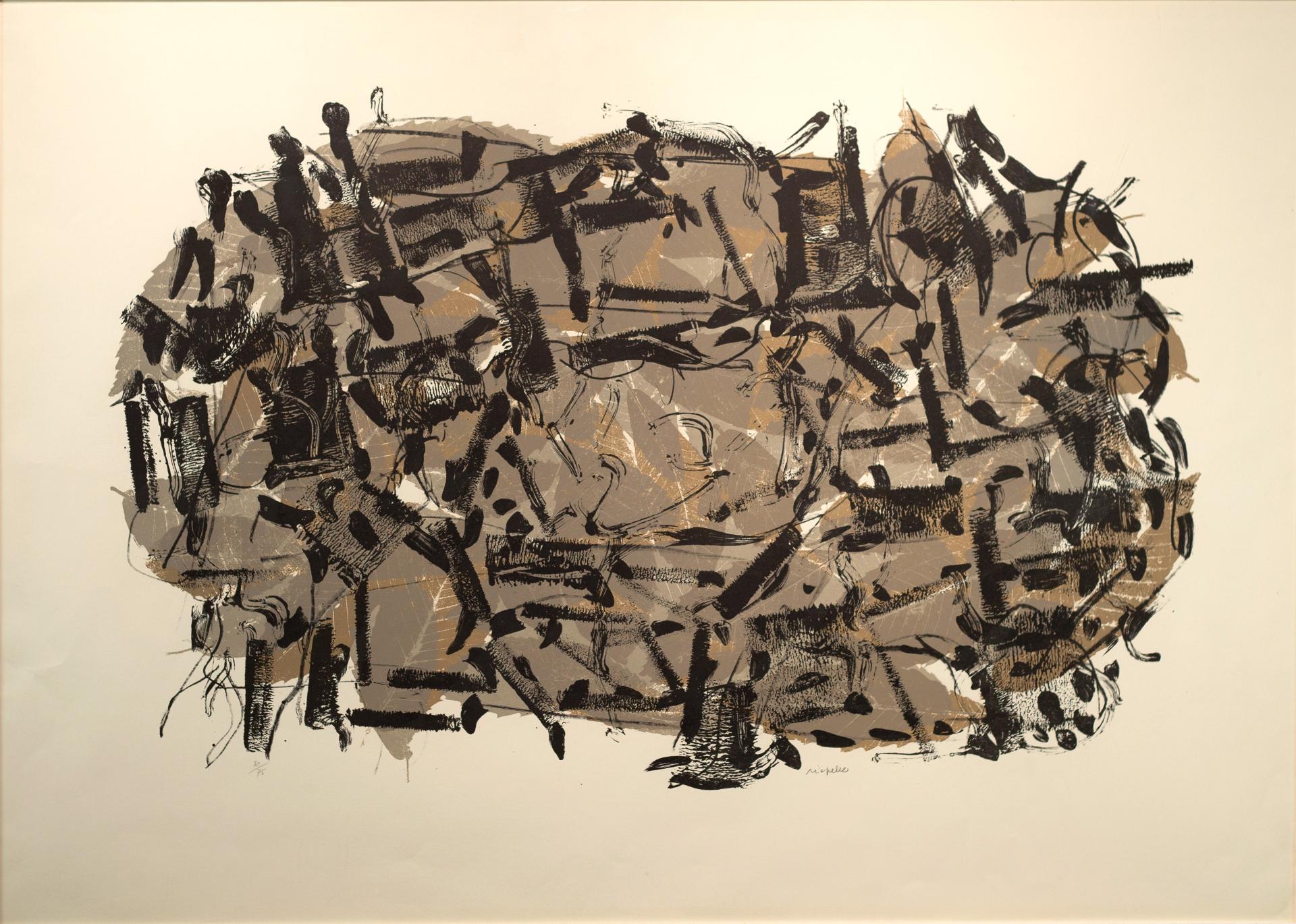 Jean-Paul Riopelle (1923-2002) - Feuilles II, 1967