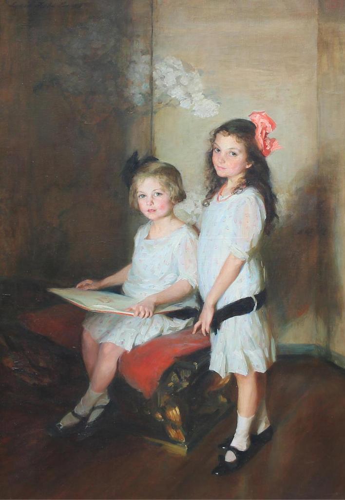 Lydia Field Emmet (1866-1952) - Two Sisters (The Chase Sisters)