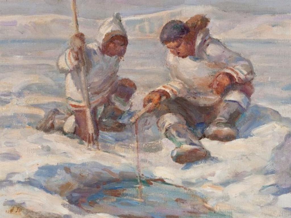 Adam Sherriff Scott (1887-1980) - indistinctly signed. 12 x 16 in