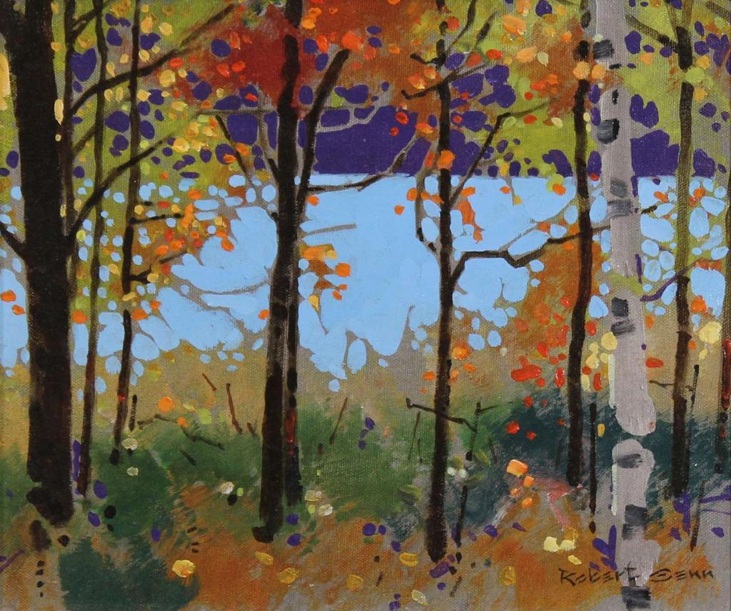 Robert Douglas Genn (1936-2014) - At The Edge Of Sam Lake; Ca 1989