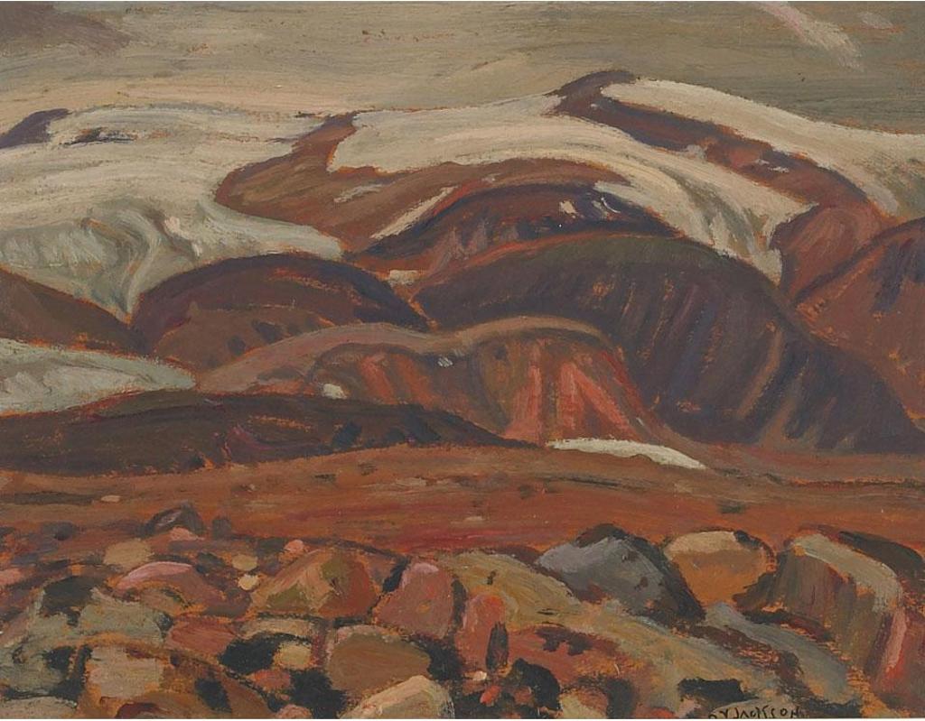 Alexander Young (A. Y.) Jackson (1882-1974) - Pim Island, Looking Across To Ellesmere, Aug. 1930