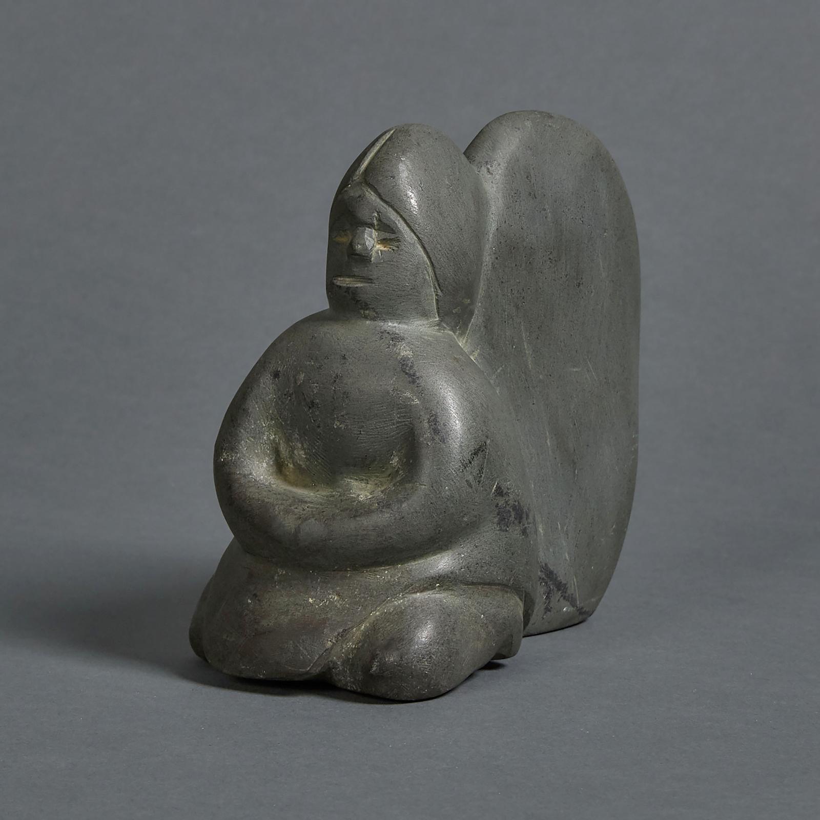 Tuna Iquliq (1935-2015) - Seated Angel