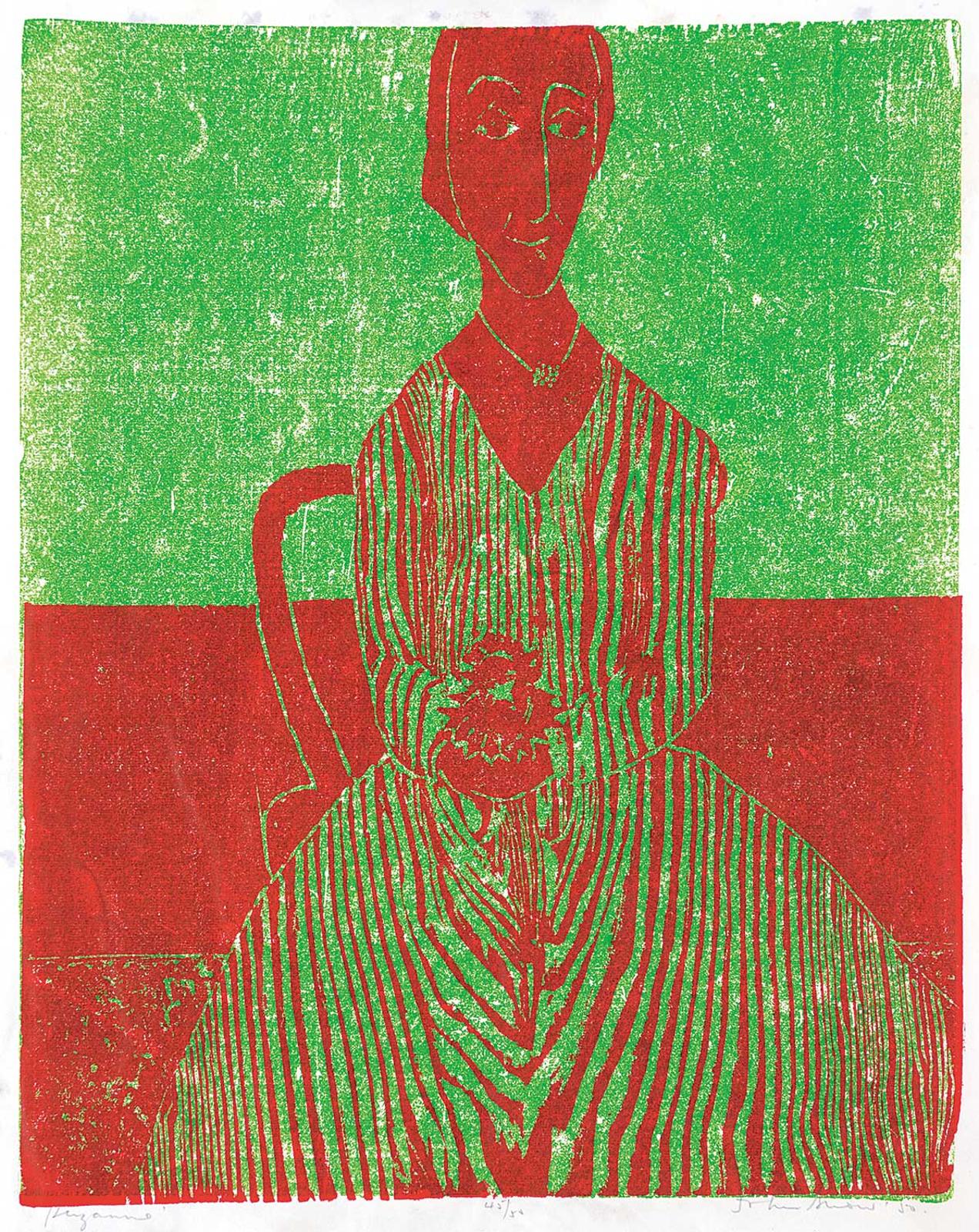 John Harold Thomas Snow (1911-2004) - Suzanne #45/50