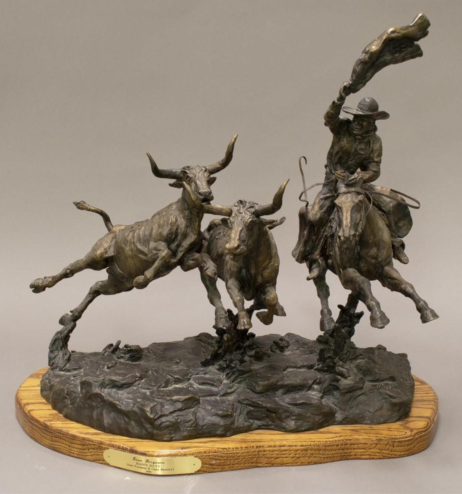 Jay Contway (1935-2019) - Montana Centennial Cattle Drive; 1989