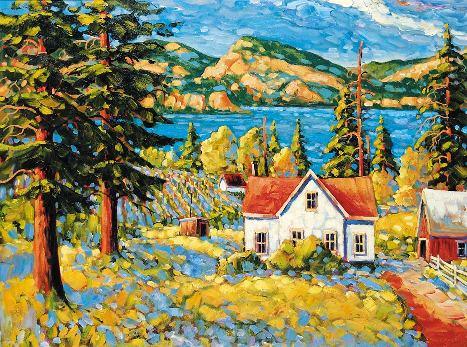Rod Charlesworth (1955) - Summer Vines [Naramata]